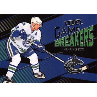 Insertní karty - Sedin Henrik - 2010-11 Victory Game Breakers No.GB-HS
