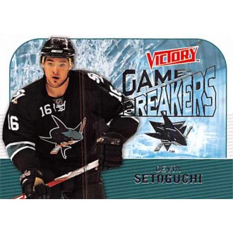 Insertní karty - Setoguchi Devin - 2009-10 Victory Game Breakers No.GB19