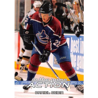 Řadové karty - Sedin Daniel - 2003-04 ITG Action No.550