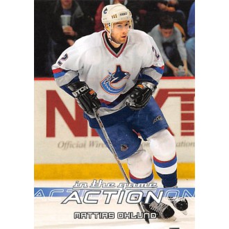 Řadové karty - Ohlund Mattias - 2003-04 ITG Action No.565