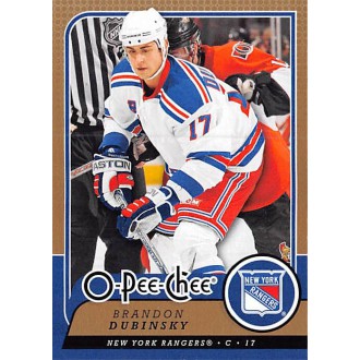 Řadové karty - Dubinsky Brandon - 2008-09 O-Pee-Chee No.284