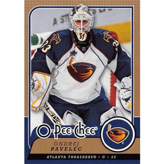 Řadové karty - Pavelec Ondřej - 2008-09 O-Pee-Chee No.451