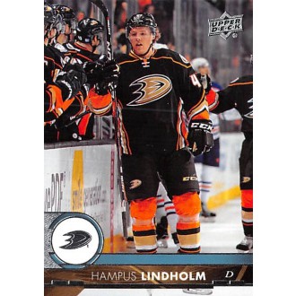 Řadové karty - Lindholm Hampus - 2017-18 Upper Deck No.1