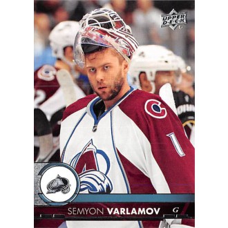Řadové karty - Varlamov Semyon - 2017-18 Upper Deck No.46