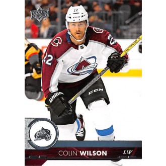 Řadové karty - Wilson Colin - 2017-18 Upper Deck No.299