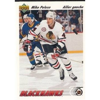 Řadové karty - Peluso Mike - 1991-92 Upper Deck French No.414