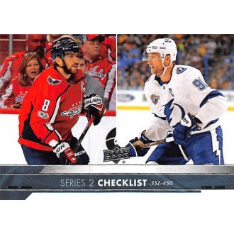 Řadové karty - Ovechkin Alex, Stamkos Steven - 2017-18 Upper Deck No.450