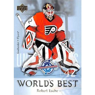 Insertní karty - Esche Robert - 2004-05 Upper Deck World’s Best No.WB27
