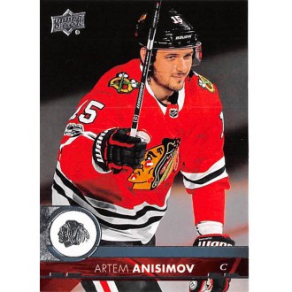 Řadové karty - Anisimov Artem - 2017-18 Upper Deck No.293