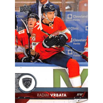 Řadové karty - Vrbata Radim - 2017-18 Upper Deck No.332