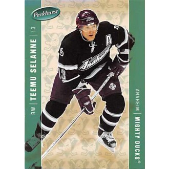 Řadové karty - Selanne Teemu - 2005-06 Parkhurst No.2