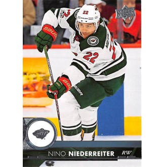 Řadové karty - Niederreiter Nino - 2017-18 Upper Deck No.341