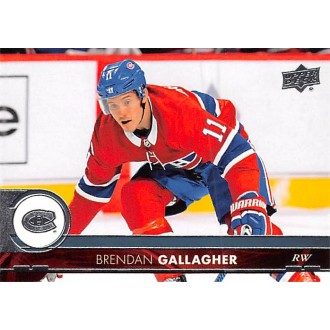 Řadové karty - Gallagher Brendan - 2017-18 Upper Deck No.347