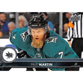Řadové karty - Martin Paul - 2017-18 Upper Deck No.399