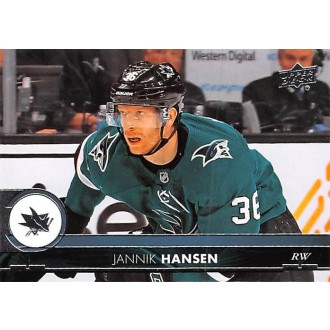 Řadové karty - Hansen Jannik - 2017-18 Upper Deck No.400