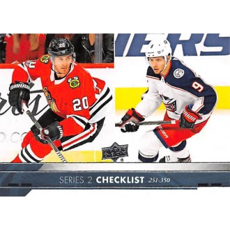 Řadové karty - Panarin Artemi, Saad Brandon - 2017-18 Upper Deck No.449