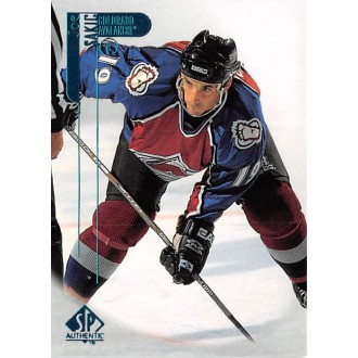 Řadové karty - Sakic Joe - 1998-99 SP Authentic No.22