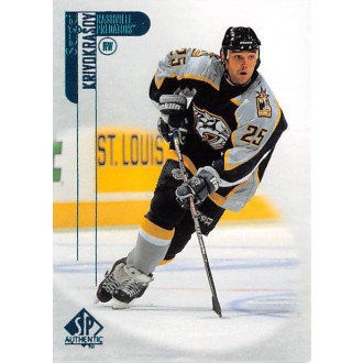 Řadové karty - Krivokrasov Sergei - 1998-99 SP Authentic No.45