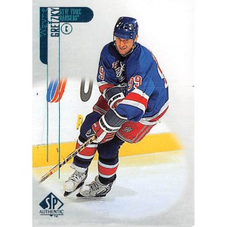 Řadové karty - Gretzky Wayne - 1998-99 SP Authentic No.56