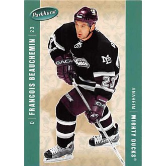 Řadové karty - Beauchemin Francois - 2005-06 Parkhurst No.13