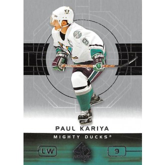 Řadové karty - Kariya Paul - 2002-03 SP Authentic No.2