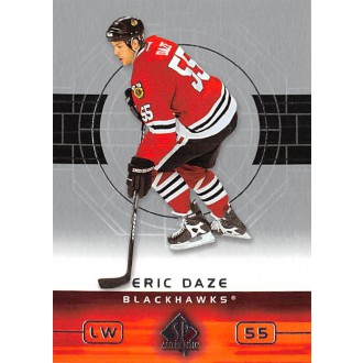 Řadové karty - Daze Eric - 2002-03 SP Authentic No.18