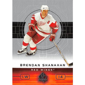 Řadové karty - Shanahan Brendan - 2002-03 SP Authentic No.31