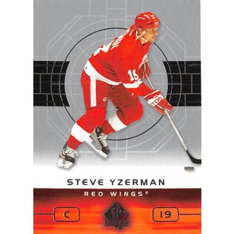 Řadové karty - Yzerman Steve - 2002-03 SP Authentic No.36