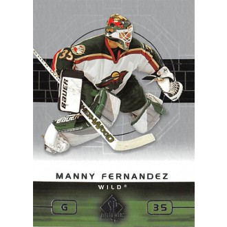 Řadové karty - Fernandez Manny - 2002-03 SP Authentic No.45