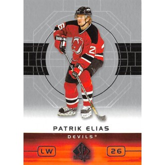 Řadové karty - Eliáš Patrik - 2002-03 SP Authentic No.54