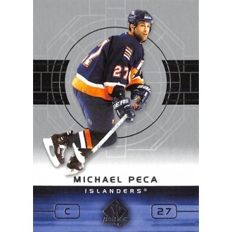 Řadové karty - Peca Michael - 2002-03 SP Authentic No.58