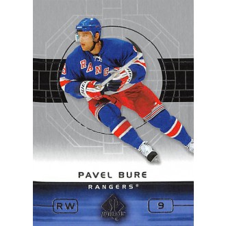 Řadové karty - Bure Pavel - 2002-03 SP Authentic No.61