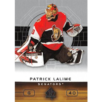 Řadové karty - Lalime Patrick - 2002-03 SP Authentic No.64