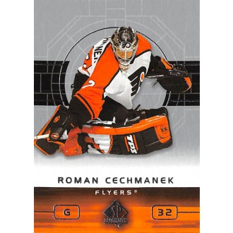 Řadové karty - Čechmánek Roman - 2002-03 SP Authentic No.66