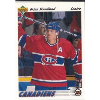 Řadové karty - Skrudland Brian - 1991-92 Upper Deck French No.422