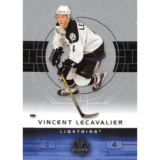 Řadové karty - Lecavalier Vincent - 2002-03 SP Authentic No.81