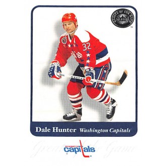 Řadové karty - Hunter Dale - 2001-02 Greats of the Game No.18