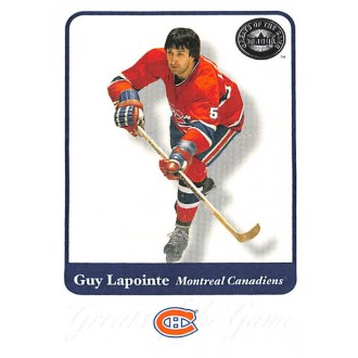 Řadové karty - Lapointe Guy - 2001-02 Greats of the Game No.20