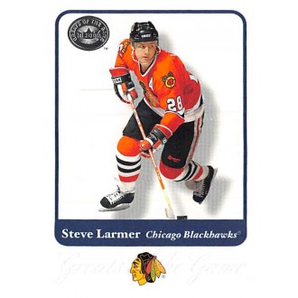 Řadové karty - Larmer Steve - 2001-02 Greats of the Game No.24