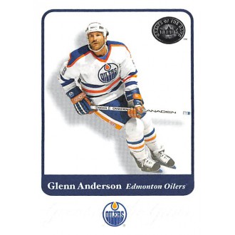 Řadové karty - Anderson Glenn - 2001-02 Greats of the Game No.32