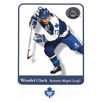 Řadové karty - Clark Wendel - 2001-02 Greats of the Game No.34