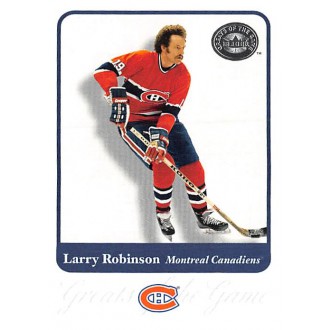 Řadové karty - Robinson Larry - 2001-02 Greats of the Game No.44