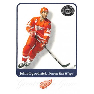Řadové karty - Ogrodnick John - 2001-02 Greats of the Game No.46