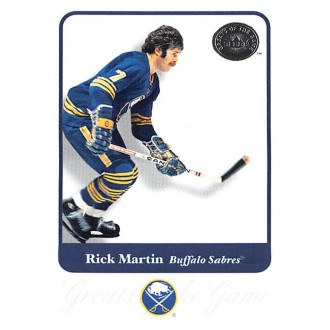 Řadové karty - Martin Rick - 2001-02 Greats of the Game No.49