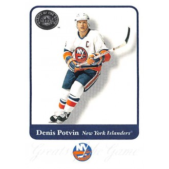 Řadové karty - Potvin Denis - 2001-02 Greats of the Game No.51