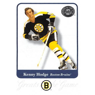 Řadové karty - Hodge Kenny - 2001-02 Greats of the Game No.67