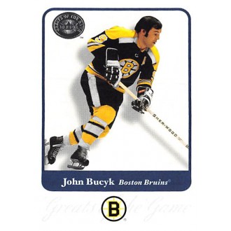 Řadové karty - Bucyk John - 2001-02 Greats of the Game No.76