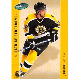 Řadové karty - Bergeron Patrice - 2005-06 Parkhurst No.34