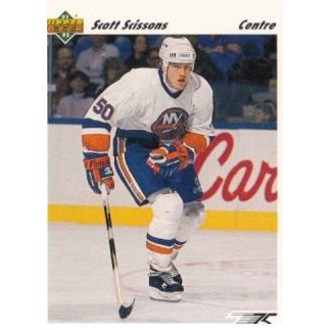 Řadové karty - Scissons Scott - 1991-92 Upper Deck French No.428