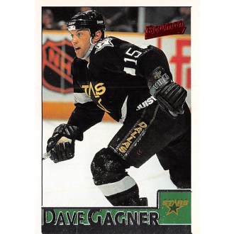 Řadové karty - Gagner Dave - 1995-96 Bowman No.33